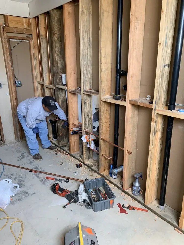 Commercial rough-in plumbing for Gas Line Repair in Hardesty Estates